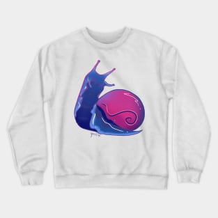 Bi Pride Snail Crewneck Sweatshirt